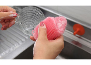silicone dish washing sponge